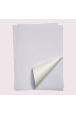 50 Adet Mat Yapışkanlı Boş A4 Etiket – Yazıcı Uyumlu Sticker Kağıdı (A4 Boyut, Kendinden Yapışkanlı) - Görsel 3