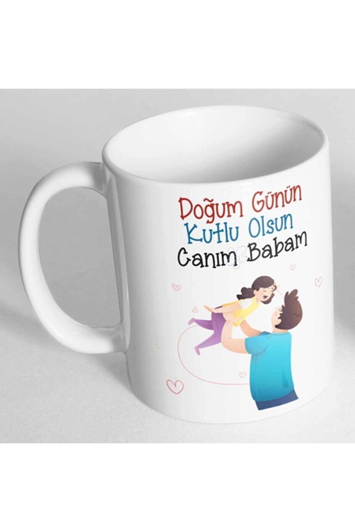 1_org_zoom-1056.jpg Babaya Doğum Günü Hediyesi Baskılı Kupa Bardak - Görsel 1