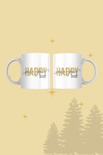 Happy New Year 2025 Kupa – Minimal ve Şık Tasarım - Görsel 2