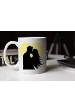 Sevgili Silüetli Beyaz Kupa 02 Tfc-11