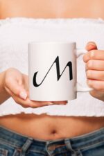 M Harfli Özel Tasarım Kupa