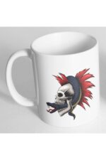 Kuru Kafa Yılan Resim Baskılı Kupa Bardak Bdh549