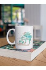 Piyano Baskılı Kupa