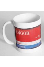 Kars Digor Sokak Tabelası Baskılı Kupa Bardak Kp000151