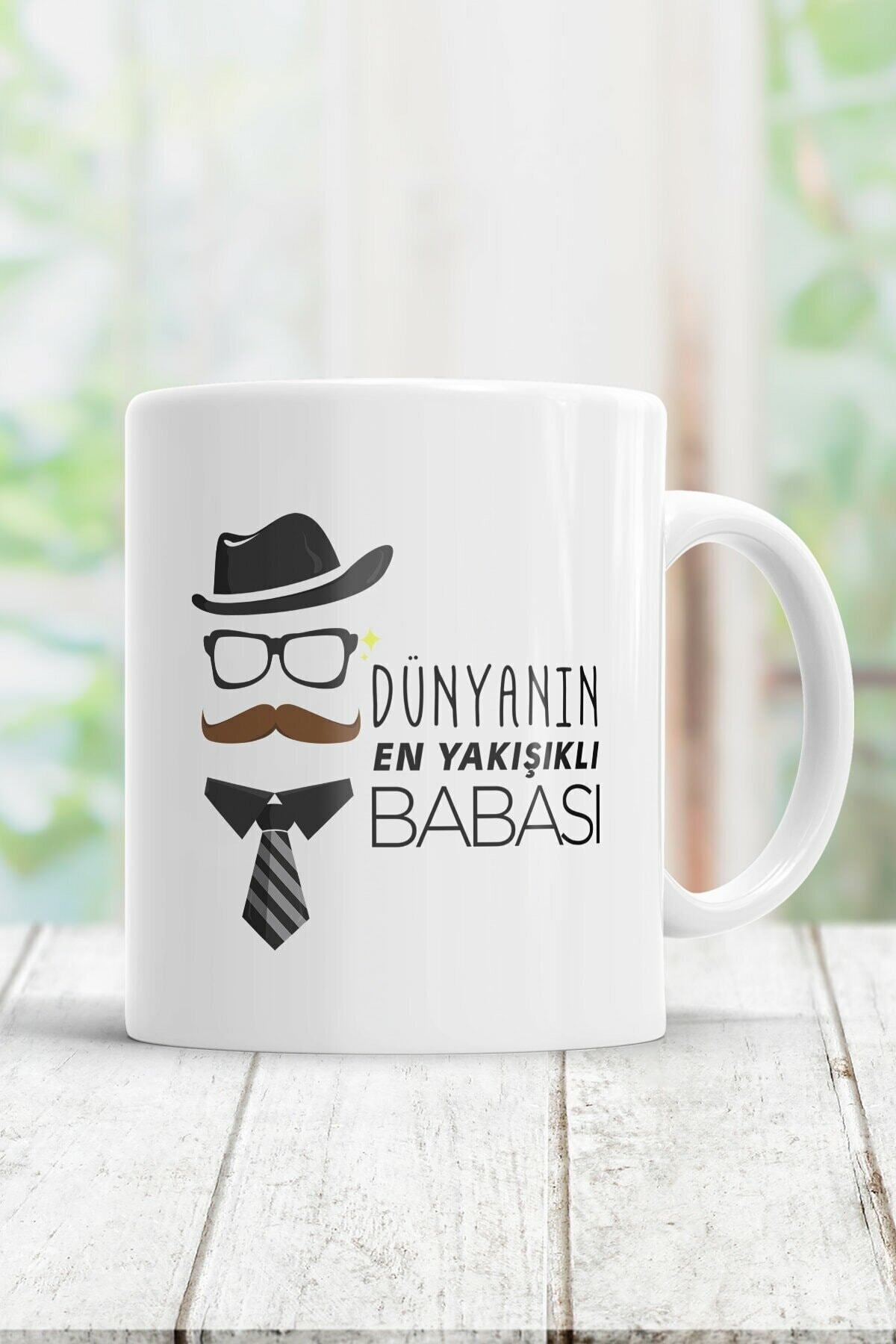 1_org_zoom-1223.jpg Dünyanın En Yakışıklı Babası Kupa Bardak - Görsel 1