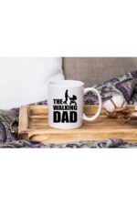 Beyaz Babalar Günü Özel Tasarım Porselen Kupa 003 Tfbg-03