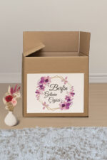 Çeyiz Bohça Bavul Koli Etiketi Gelin 20 Adet A4 Baskılı Etiket Sticker - Görsel 3