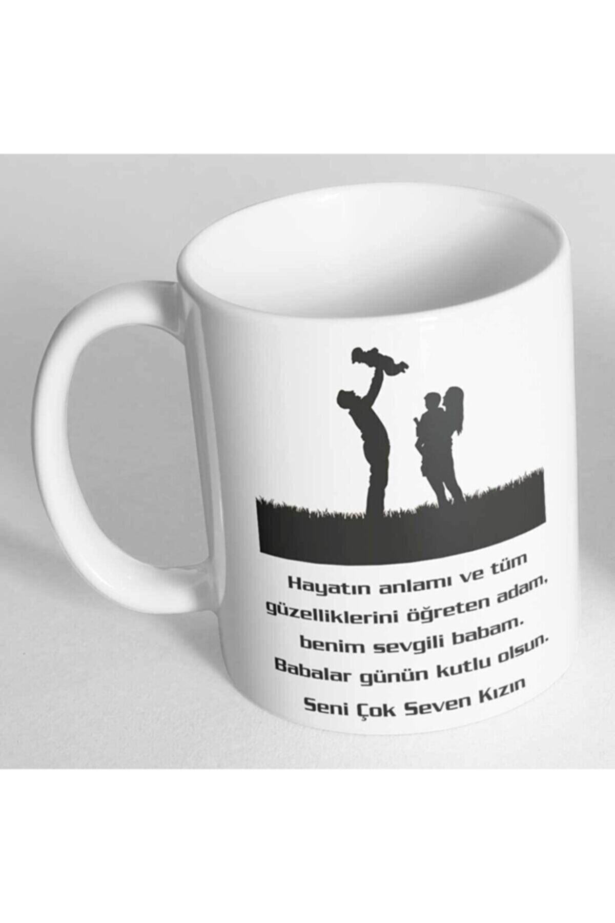 1_org_zoom-1289.jpg Babaya Hediye Baskılı Babalar Günü Hediyesi Baskılı Kupa Bardak - Görsel 1