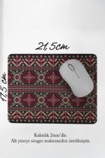 Kilim Desenli Mouse Pad - Çalışma Alanınıza Estetik Katın!