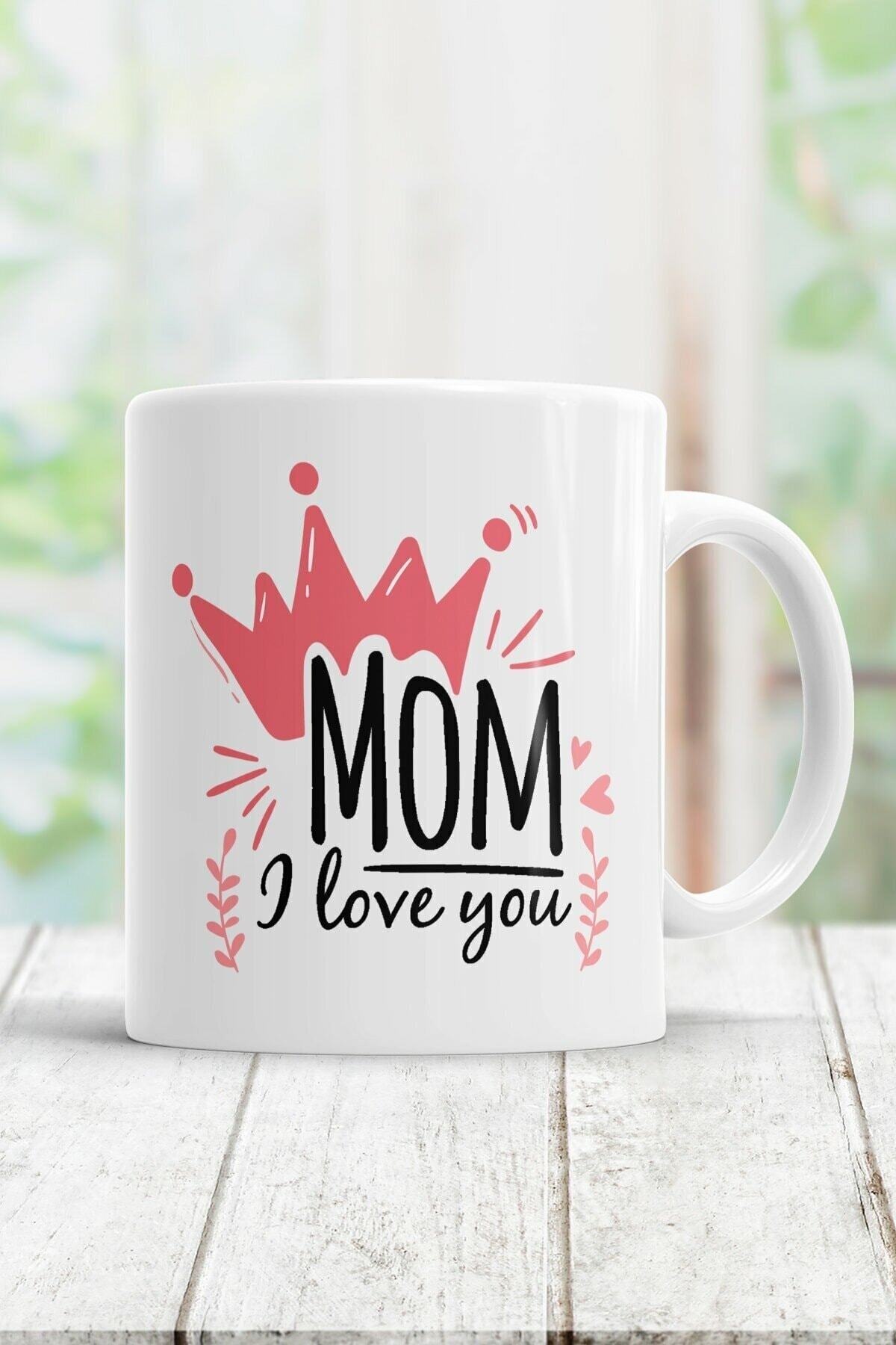 1_org_zoom-1322.jpg I Love You Mom Kupa Bardak - Görsel 1