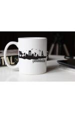 Çanakkale Silüeti Temalı Porselen Kupa Tfsh-08