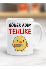 Göbek Adım Tehlike Baskılı Kupa