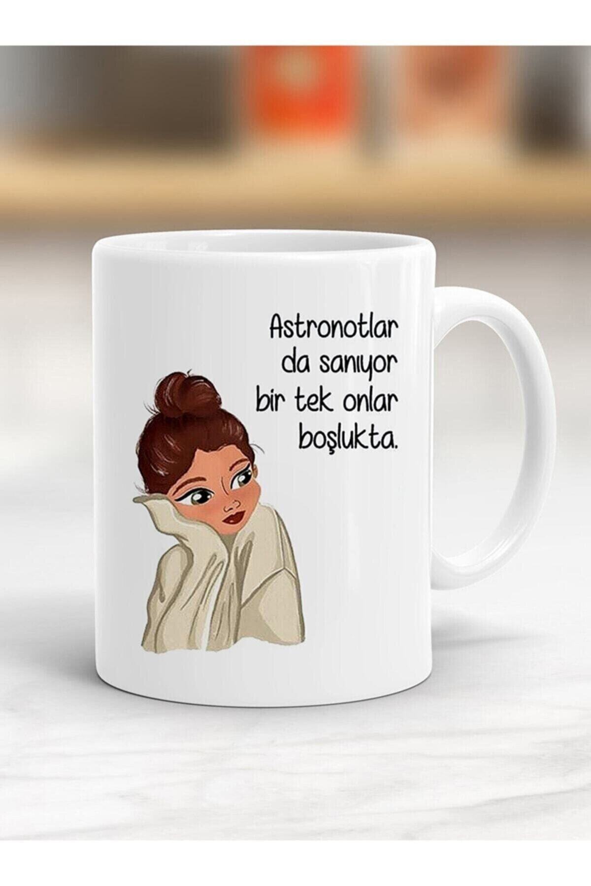 1_org_zoom-1415.jpg Beyaz Astronotlarda Sanıyor Birtek Onlar Boşlukta Kupa Bardak - Görsel 1