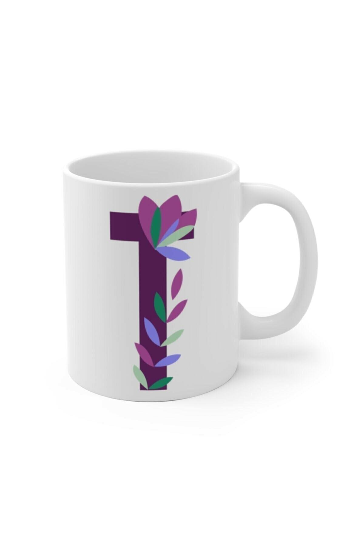 1_org_zoom-1483.jpg T Harfi Baskılı Kupa Bardak - Görsel 1