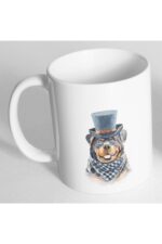 Rottweiler Melon Şapkalı Baskılı Kupa Bardak