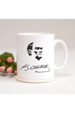 Atatürk Resimli Baskılı Kupa Bardak
