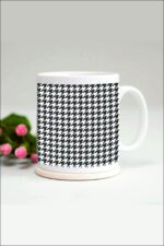 Kazayayağı Desenli Kupa Bardak