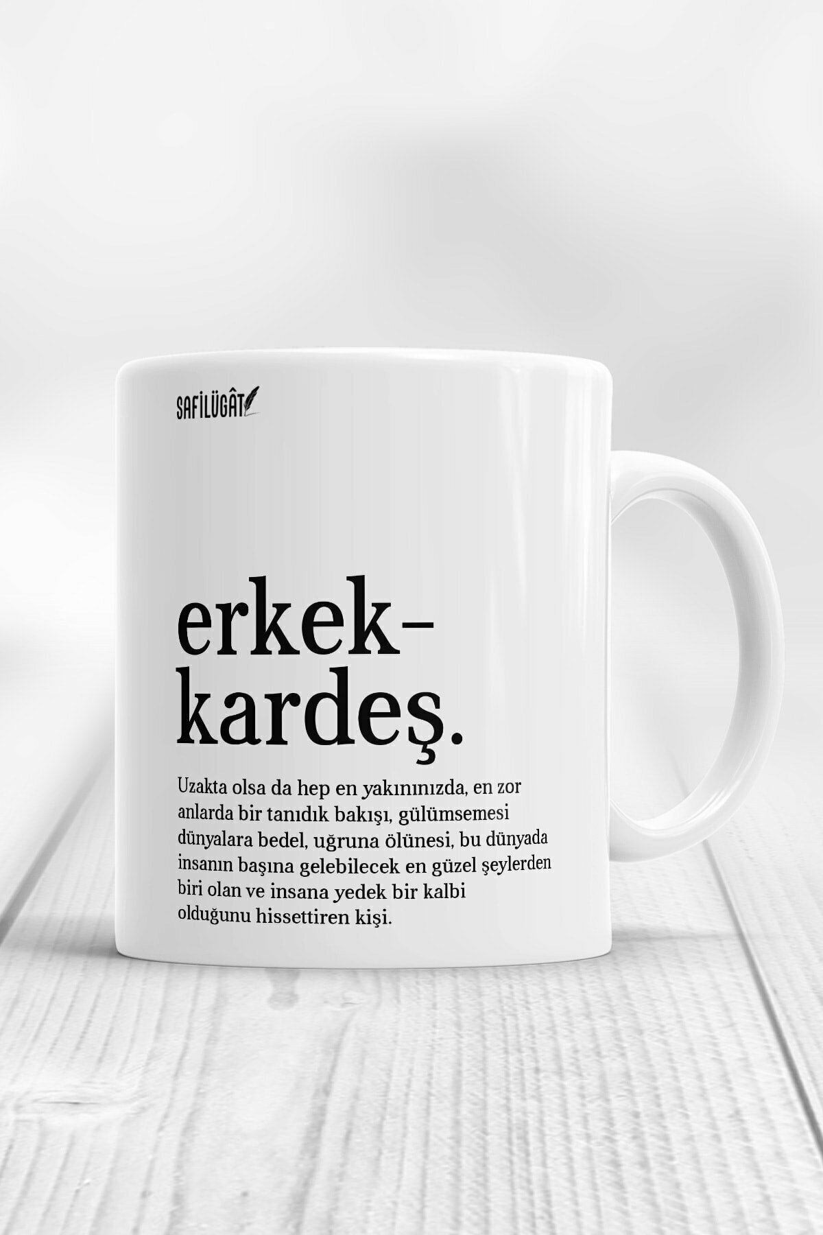 1_org_zoom-1783.jpg Erkek Kardeş Açıklamalı Baskılı Kupa Bardak - Görsel 1