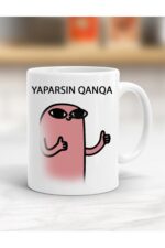 Yaparsın Kanka Yazılı Kupa Bardak - Resimli Kupa Bardak - Hediyelik Bardak - Bardak Baskı