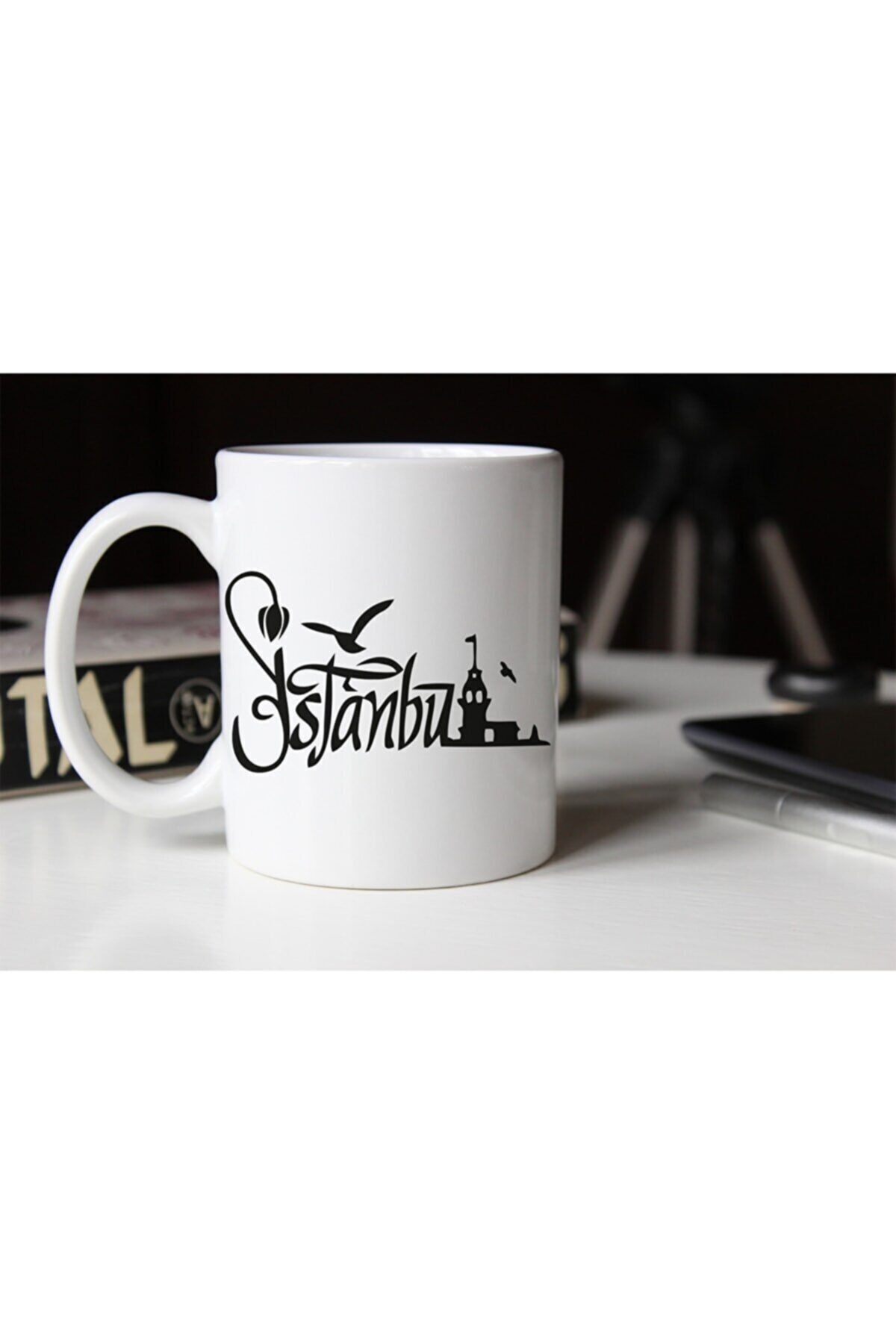 1_org_zoom-1834.jpg Istanbul Silüeti Temalı Porselen Kupa Tfsh-14 - Görsel 1