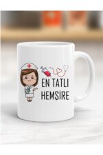 En Tatlı Hemşire Yazılı Kupa Bardak