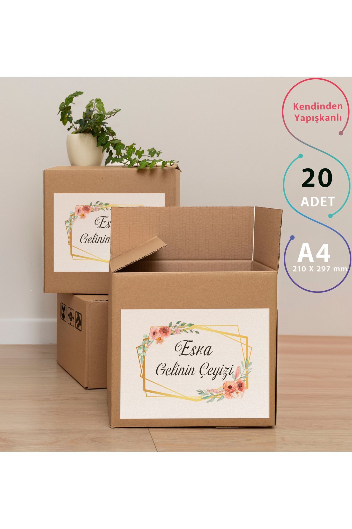 1_org_zoom-193.jpg Yapışkanlı Kişiye Özel Çeyiz Kutusu Etiketi - 20 Adet - Görsel 1