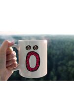 Özel Tasarım Ö Harfli Porselen Kupa Tfhr-18