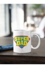 Süper Dad Baba Yazı Baskılı Kupa