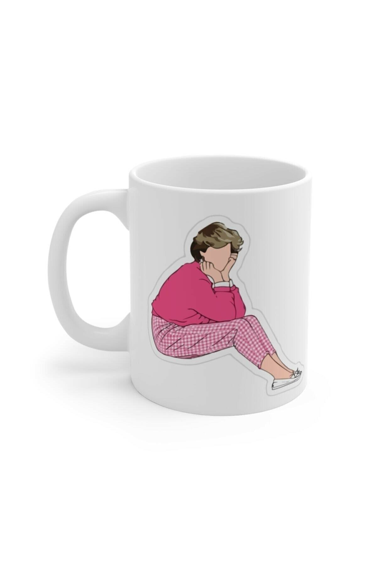 1_org_zoom-2097.jpg Prenses Diana Baskılı Kupa Bardak - Görsel 1