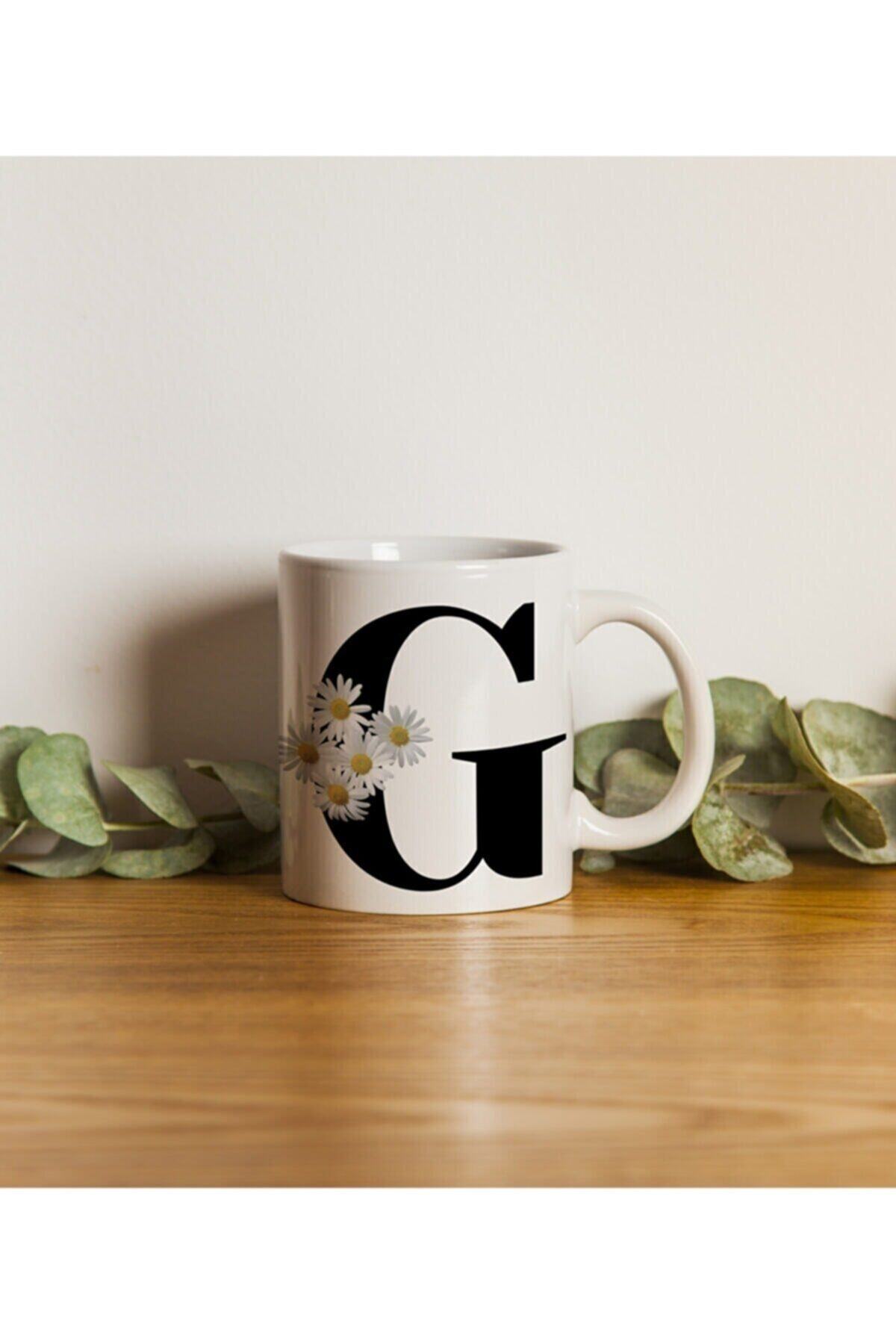 1_org_zoom-2105.jpg G Harfli Papatya Kupa Bardak - Görsel 1