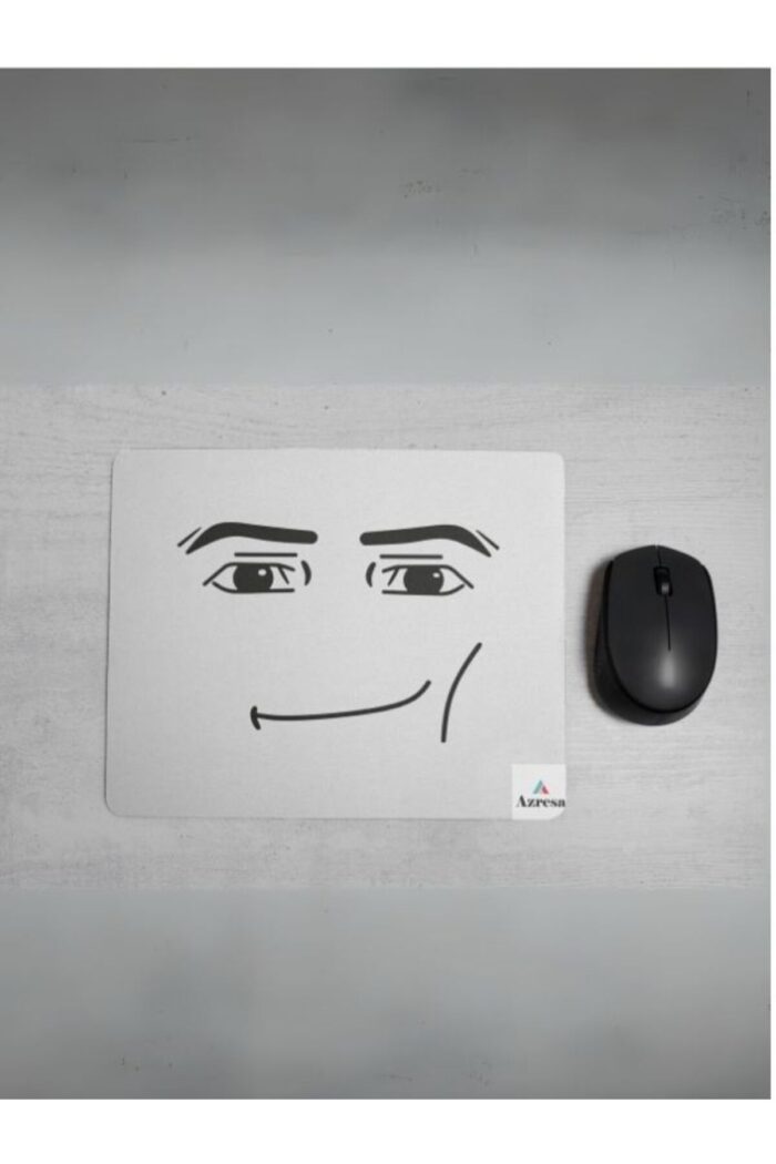 Roblox Man Face Baskılı Mausepad - Görsel 2