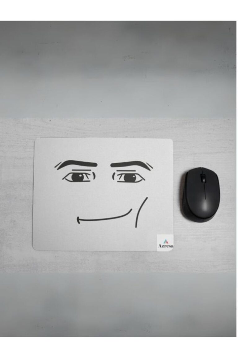 Roblox Man Face Baskılı Mausepad - Görsel 2