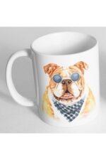 Bulldog Entel Baskılı Kupa Bardak