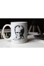 Beyaz Atatürk Temalı Kupa 03 Tfc-04