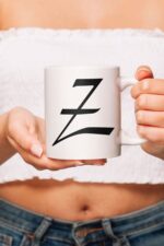 Z Harfli Özel Tasarım Kupa