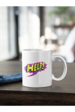 Help Yazı Baskılı Kupa