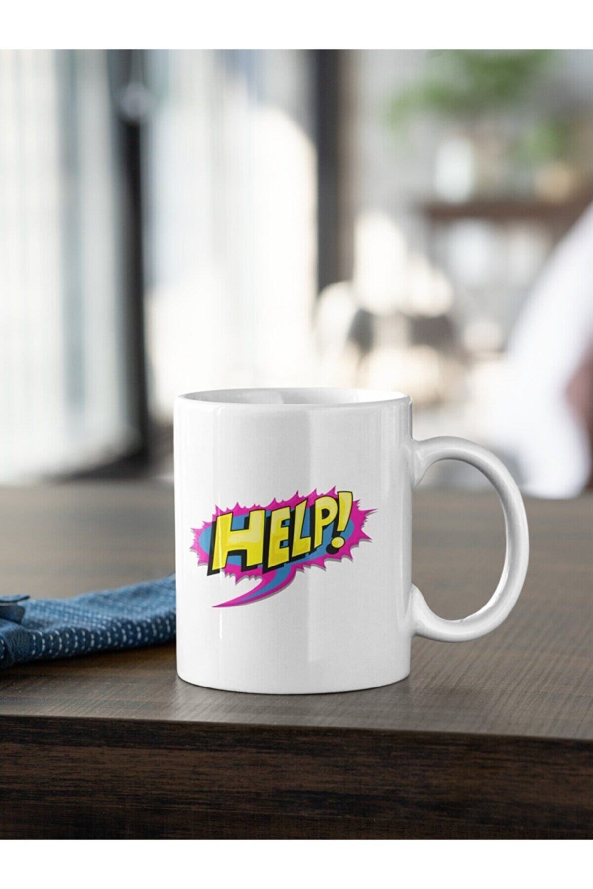 1_org_zoom-2268.jpg Help Yazı Baskılı Kupa - Görsel 1