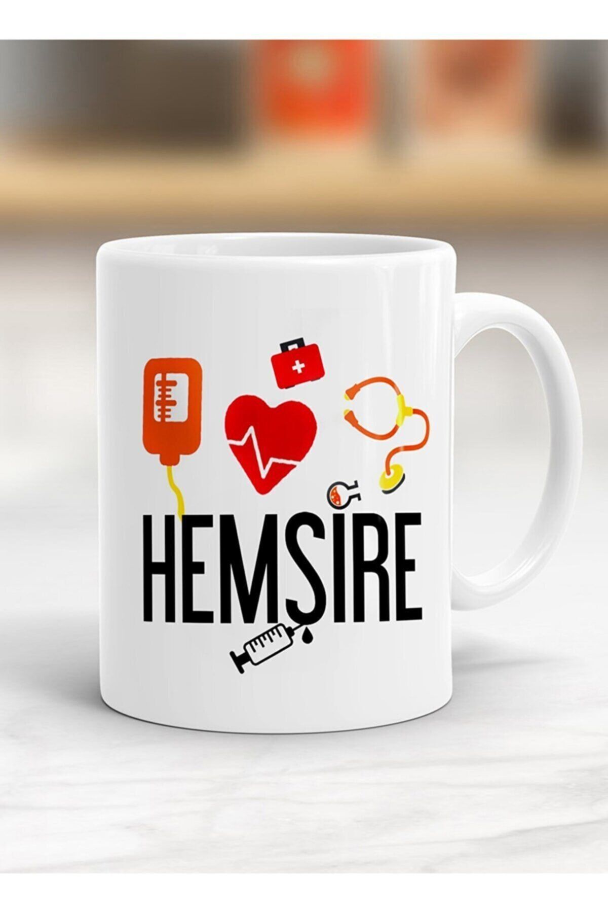 1_org_zoom-2296.jpg Hemşire Baskılı Kupa Bardak Bdk16 - Görsel 1