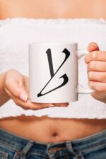 Y Harfli Özel Tasarım Kupa