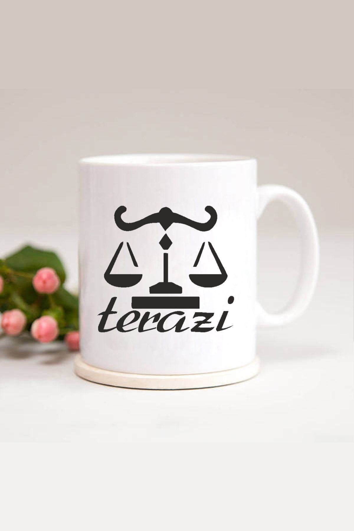 1_org_zoom-2333.jpg Terazi Burcu Baskılı Kupa Bardak - Görsel 1