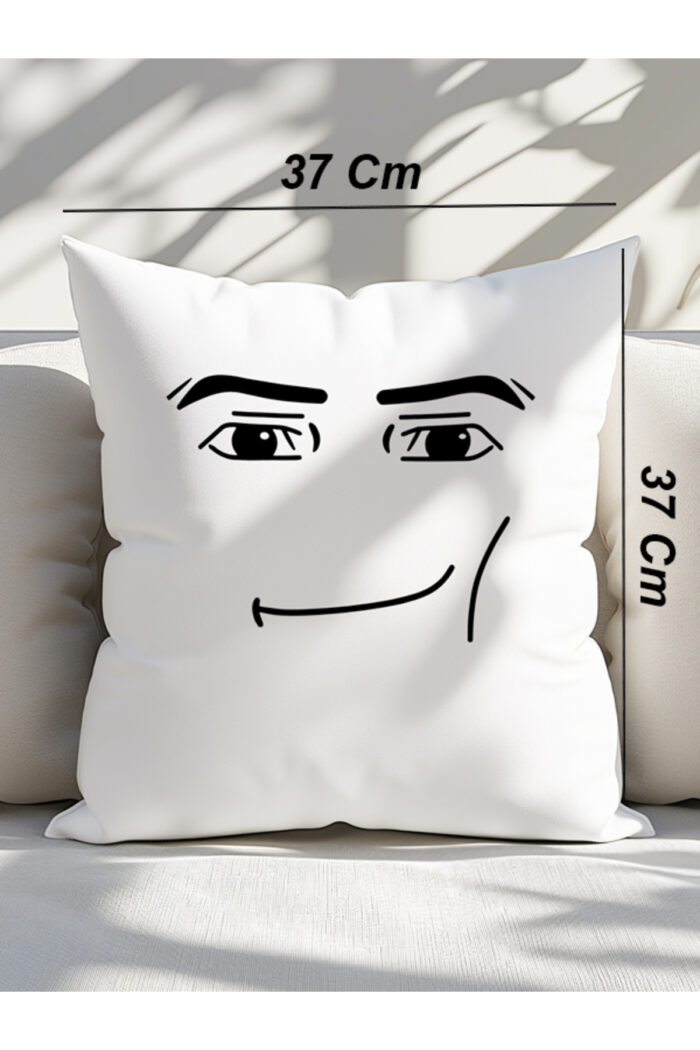 Roblox Man Face Yastık - Görsel 2