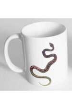 Common European Viper Snake Yılanı Baskılı Kupa Bardak