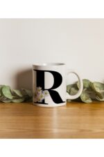 R Harf Papatya Kupa Bardak