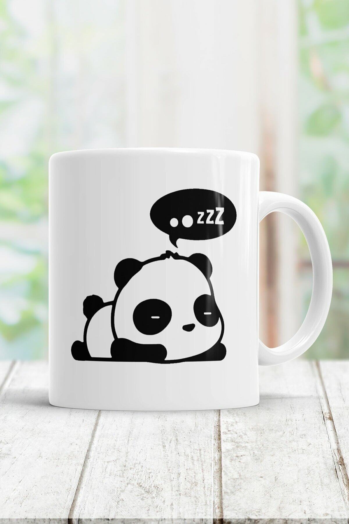 1_org_zoom-2565.jpg Uykucu Panda Kupa Bardak - Görsel 1