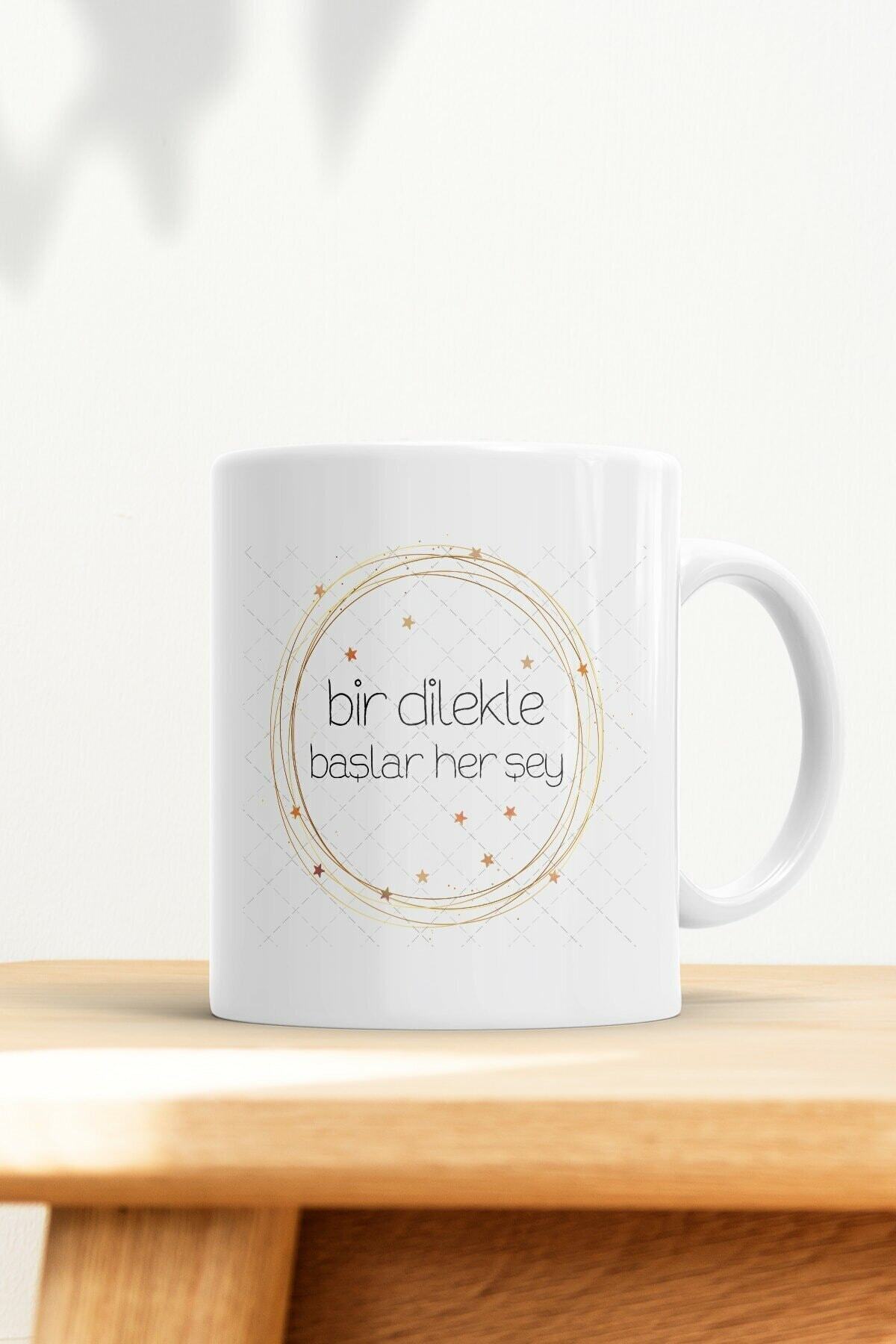 1_org_zoom-2611.jpg Bir Dilekle Başlar Herşey Kupa Bardak - Görsel 1