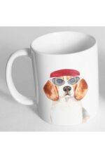 Beagle Entel Baskılı Kupa Bardak