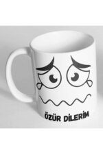 Özür Dilerim Baskılı Kupa Bardak