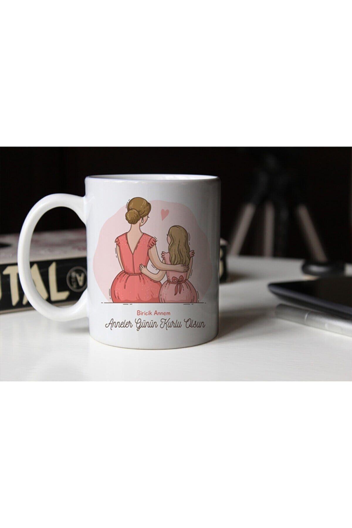 1_org_zoom-2631.jpg Anneler Günü Özel Tasarım Porselen Kupa- 003 Tfag-03 - Görsel 1