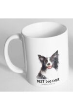 Best Dog Ever Border Collie Resim Baskılı Kupa Bardak