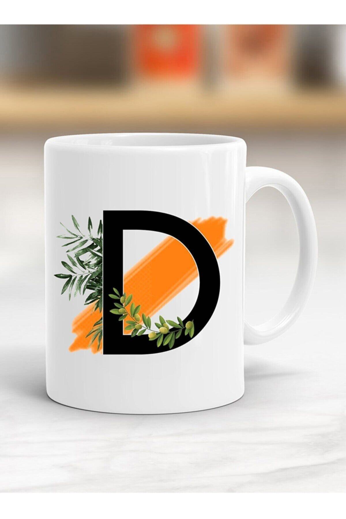 1_org_zoom-2665.jpg D Harfi Baskılı Kupa Bardak - Resimli Kupa Bardak - Hediyelik Bardak - Bardak Baskı - Görsel 1